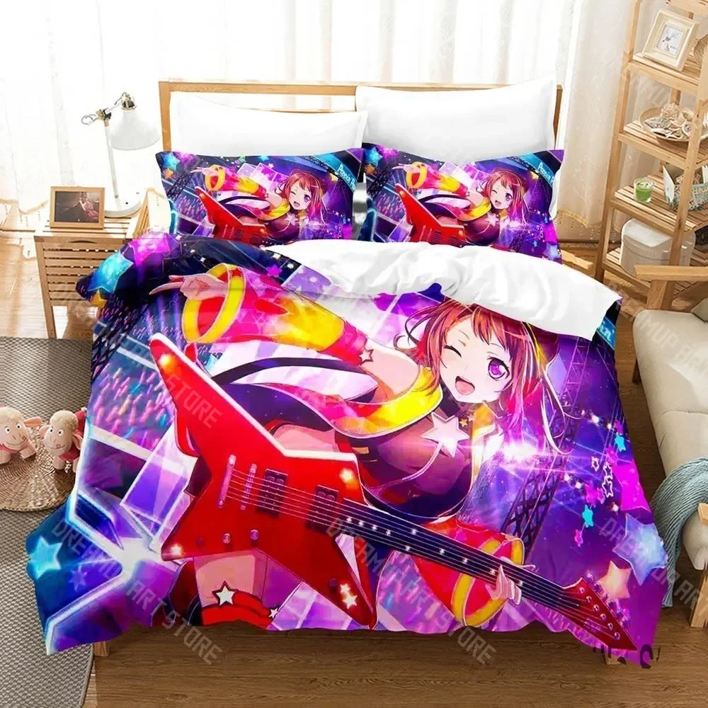 3D Print BanG Dream Anime Girls Band Party Bedding Set Boys Girls Twin Queen King Size Duvet Cover Pillowcase Bed boys Adult
3D Print BanG Dream Anime Girls Band Party Bedding Set Boys Girls Twin Queen King Size Duvet Cover Pillowcase Bed boys Adult