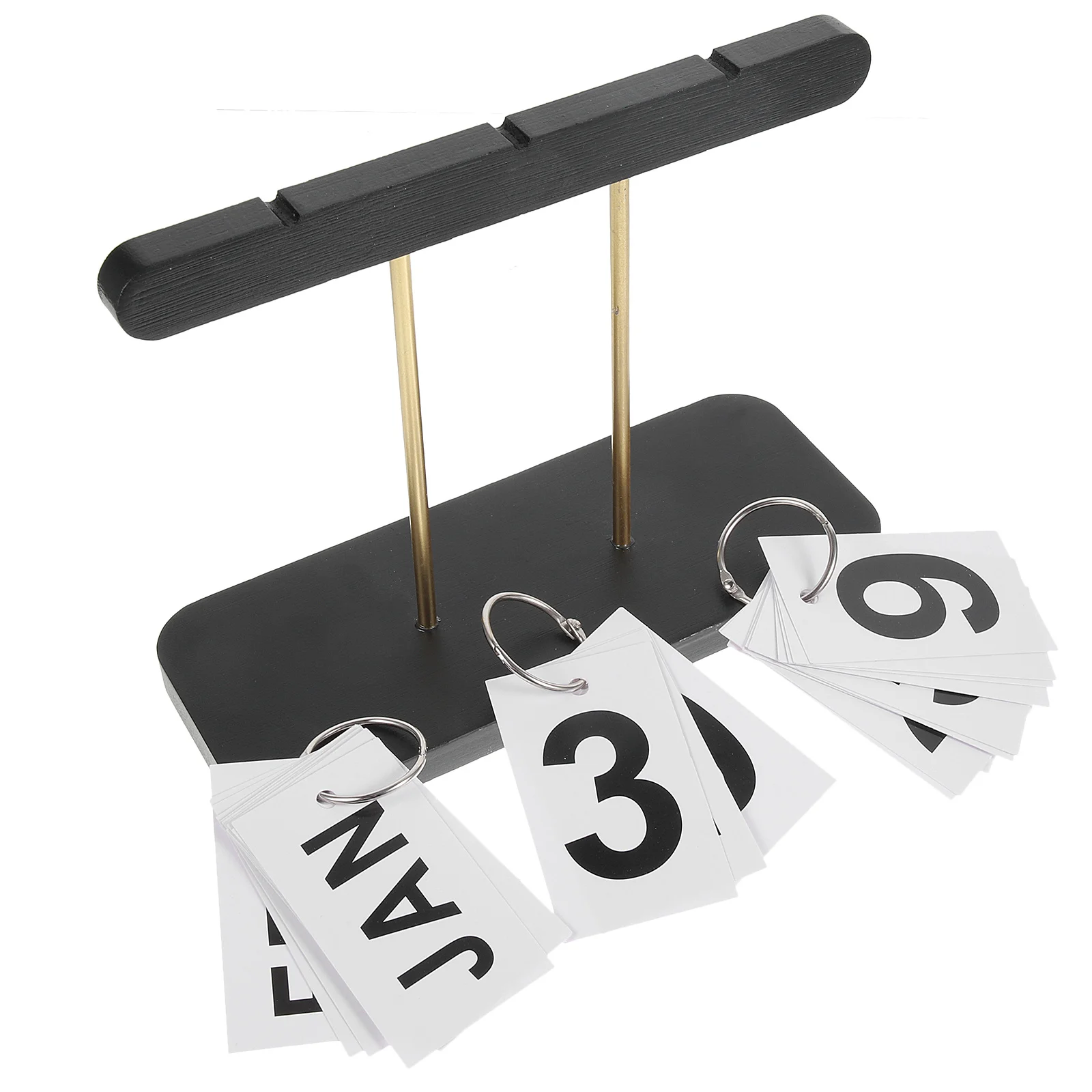 Desktop Calendar Wooden Base Flip Design Reusable Perpetual Calendar for Home Office Farmhouse Style Decor Item
Desktop Calendar Wooden Base Flip Design Reusable Perpetual Calendar for Home Office Farmhouse Style Decor Item