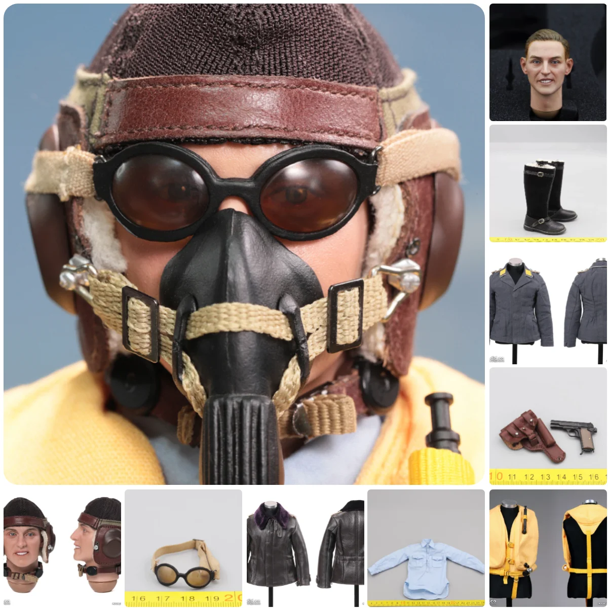 In Stock For Sale Scale 1/6 DID D80190 D 80190 Handsome Guy Man Head Sculpt Carving Shirt Accessories For 12" Doll Figure DIY
In Stock For Sale Scale 1/6 DID D80190 D 80190 Handsome Guy Man Head Sculpt Carving Shirt Accessories For 12" Doll Figure DIY