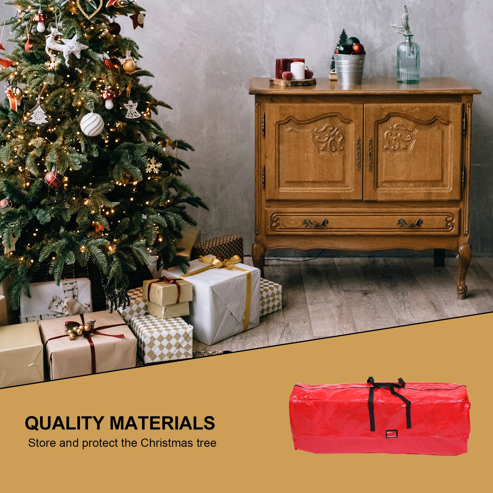 1pc Christmas Tree Storage Bag Super Large Capacity Handle High-Quality Zipper Dust Proof Household Gift Organizer Xmas
1pc Christmas Tree Storage Bag Super Large Capacity Handle High-Quality Zipper Dust Proof Household Gift Organizer Xmas