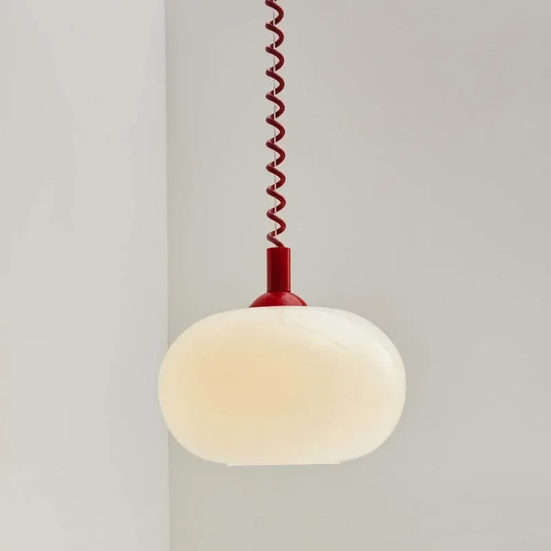 Simple retractable glass chandelier post-modern cream texture B & B restaurant bedroom bedside living room
Simple retractable glass chandelier post-modern cream texture B & B restaurant bedroom bedside living room