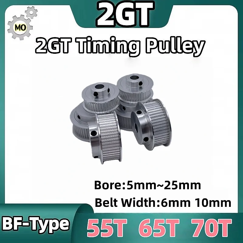 GT2 Timing Pulley 3D Printer 55Teeth 65Teeth 70Teeth Bore 5mm~25mm Belt Width 6mm 10mm GT2 Pulley 55T 65T 70T 2GT Timing Pulley
GT2 Timing Pulley 3D Printer 55Teeth 65Teeth 70Teeth Bore 5mm~25mm Belt Width 6mm 10mm GT2 Pulley 55T 65T 70T 2GT Timing Pulley