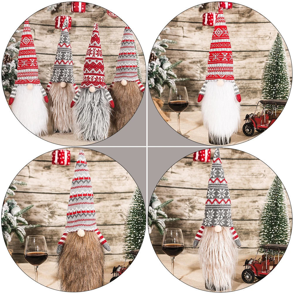 Red Bottle Cap Christmas Decor Classic Creative Design Festive Party Ornaments Warm Beautiful Bottle Cover
Red Bottle Cap Christmas Decor Classic Creative Design Festive Party Ornaments Warm Beautiful Bottle Cover