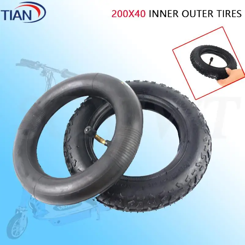 Hot Sale 200x40 Inner and Outer Tyre or Tire Fit for Folding Bicycle Scooter Car Motorcycle Baby's Car
Hot Sale 200x40 Inner and Outer Tyre or Tire Fit for Folding Bicycle Scooter Car Motorcycle Baby's Car
