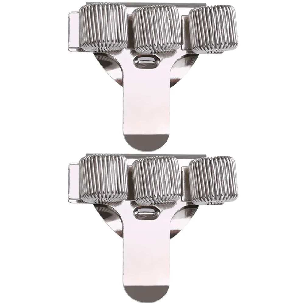 2pcs Convenient Pen Holder with Adjustable Spring Triple Pen Storage Holder Metal Pen Clip Metal Pen Holder
2pcs Convenient Pen Holder with Adjustable Spring Triple Pen Storage Holder Metal Pen Clip Metal Pen Holder