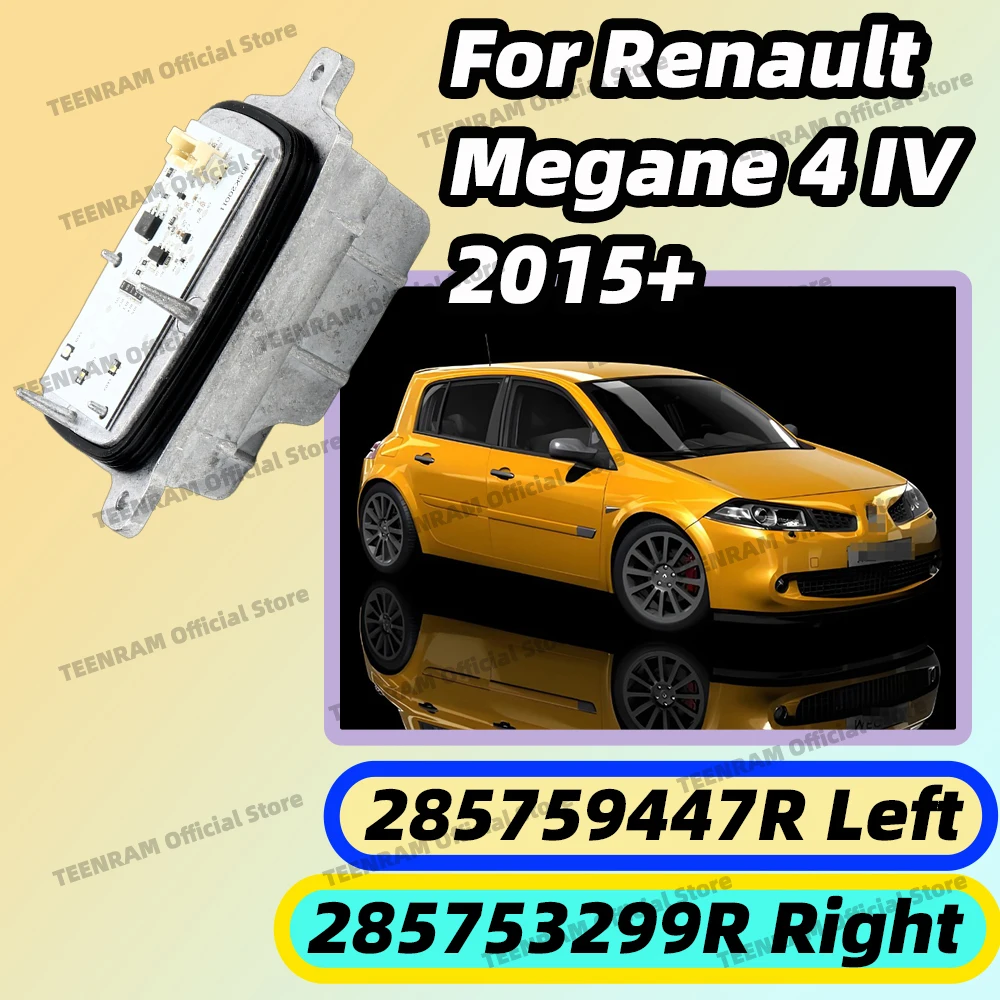 1PC LED Daytime Running Light Module Control Unit 285759447R 285753299R For Renault Megane 4 IV 2015 2016 2017 2018 2019 2020+
1PC LED Daytime Running Light Module Control Unit 285759447R 285753299R For Renault Megane 4 IV 2015 2016 2017 2018 2019 2020+