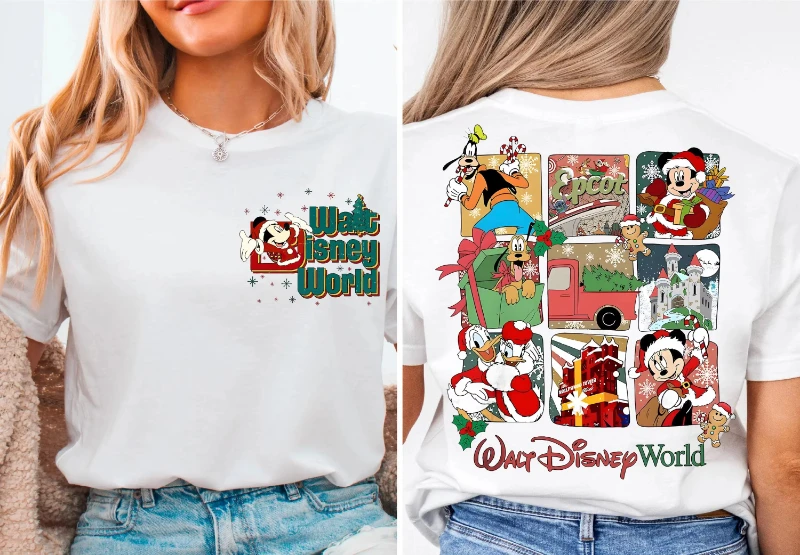 Disney World Christmas Mickey and Friends Christmas Shirt Epcot Christmas T-Shirt Men Women Cute Clothes Round Neck Tops
Disney World Christmas Mickey and Friends Christmas Shirt Epcot Christmas T-Shirt Men Women Cute Clothes Round Neck Tops