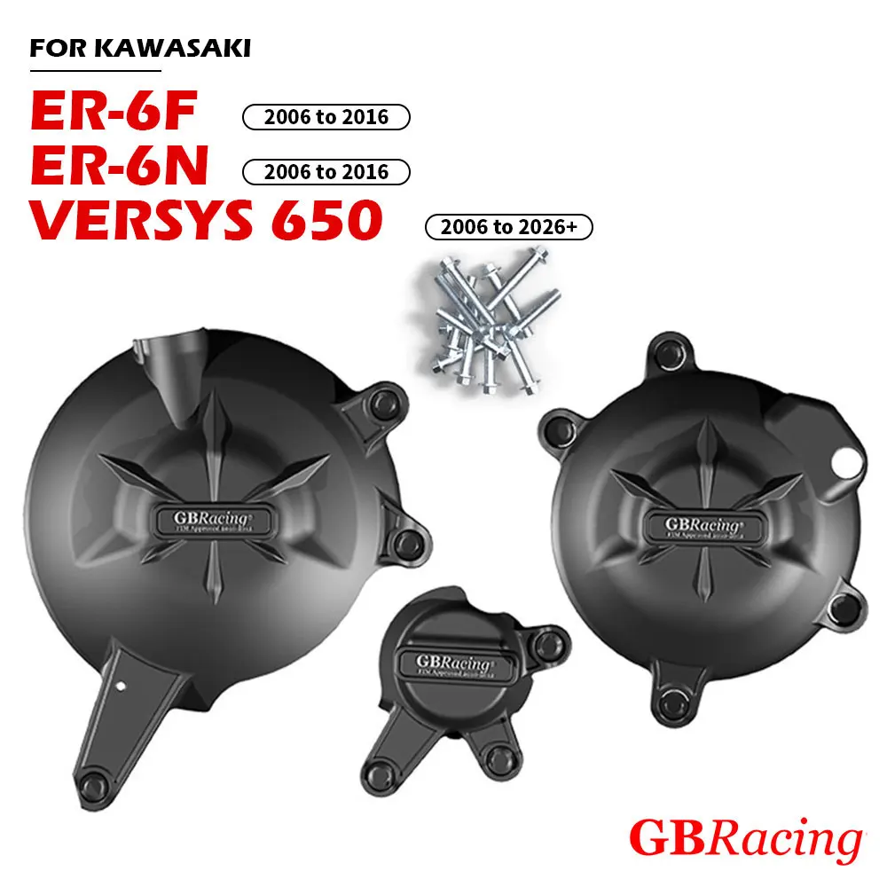 Защитная крышка двигателя ER6N ER6F VERSYS 650 для KAWASAKI ER-6F ER-6N 2006 ~ 2026, защитная крышка импульса сцепления генератора мотоцикла
Защитная крышка двигателя ER6N ER6F VERSYS 650 для KAWASAKI ER-6F ER-6N 2006 ~ 2026, защитная крышка импульса сцепления генератора мотоцикла