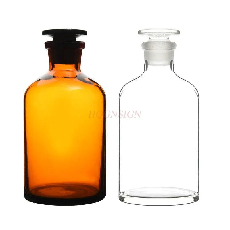 Small mouth bottle, thin mouth bottle, transparent glass reagent bottle, 1000ml chemical experimental equipment
Small mouth bottle, thin mouth bottle, transparent glass reagent bottle, 1000ml chemical experimental equipment