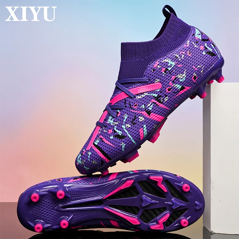 XIYU мужские футбольные бутсы профессиональные футбольные бутсы для взрослых на траве сверхлегкие нескользящие тренировочные кроссовки Бесплатная доставка на одном Ltem
XIYU мужские футбольные бутсы профессиональные футбольные бутсы для взрослых на траве сверхлегкие нескользящие тренировочные кроссовки Бесплатная доставка на одном Ltem