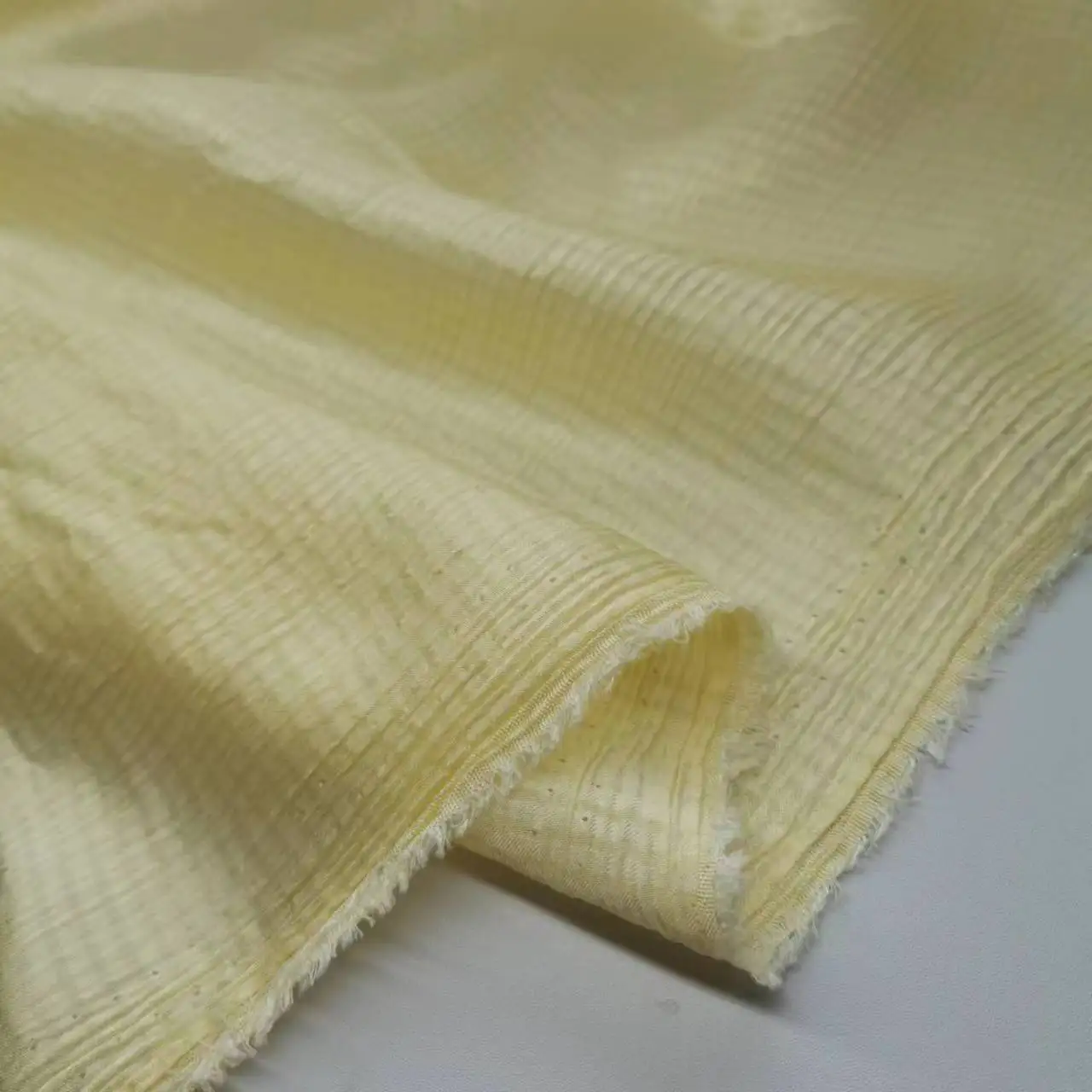 1 Yard 14mm Jacquard Crepe Silk Cotton Satin Fabric Mulberry Soie Light Yellow Breathable DIY Clothing Sewing Material
1 Yard 14mm Jacquard Crepe Silk Cotton Satin Fabric Mulberry Soie Light Yellow Breathable DIY Clothing Sewing Material