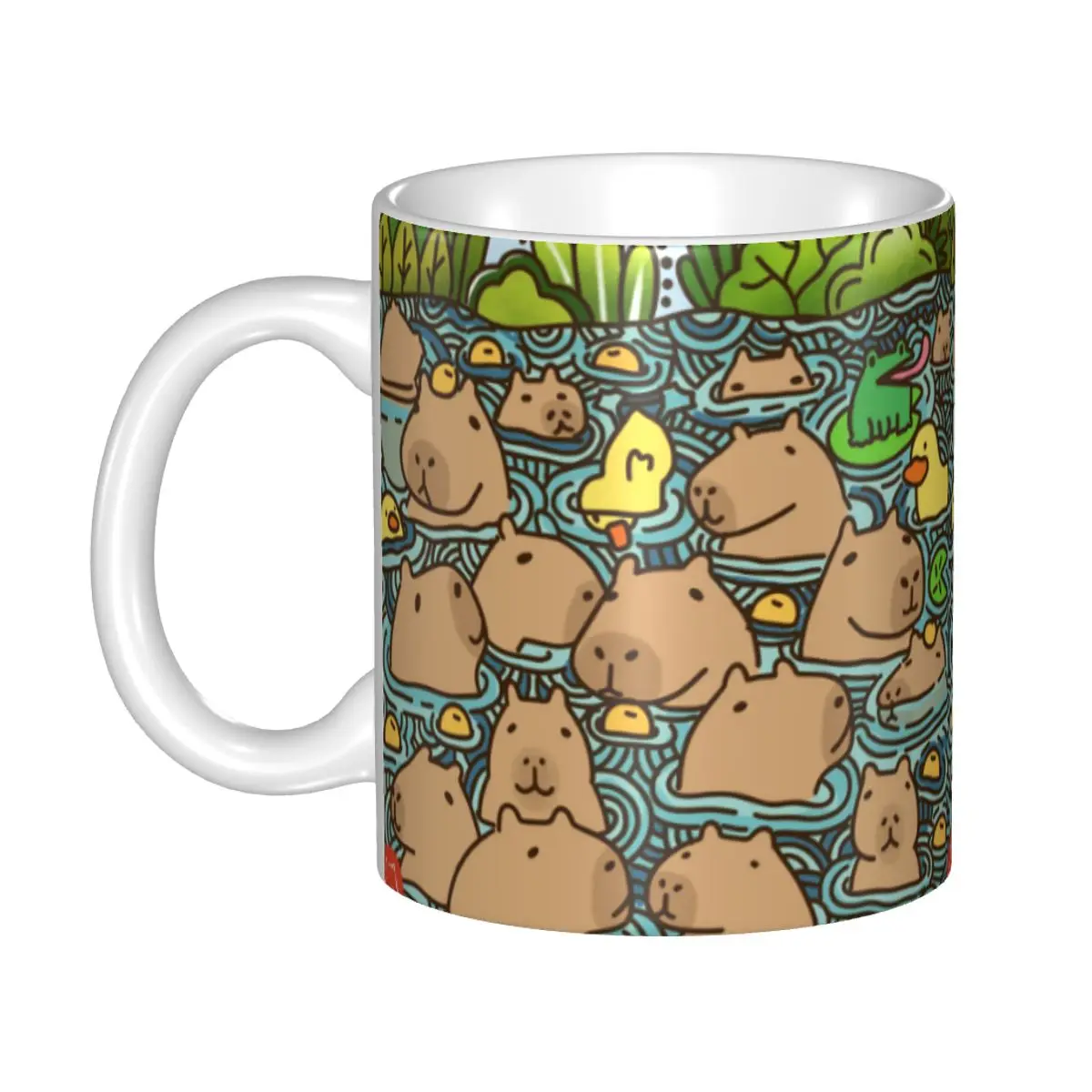 Custom A Pond Full Of Capybara Mug Customized Ceramic Coffee Mug Cup Creative Gift
Custom A Pond Full Of Capybara Mug Customized Ceramic Coffee Mug Cup Creative Gift