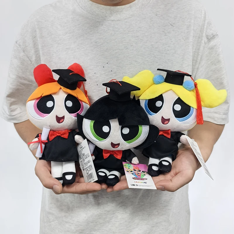 New 24cm PhD The Powerpuff Girls Plush Toy Kawaii Graduation Gift Cartoon Movie Character Doll Halloween Gift
New 24cm PhD The Powerpuff Girls Plush Toy Kawaii Graduation Gift Cartoon Movie Character Doll Halloween Gift