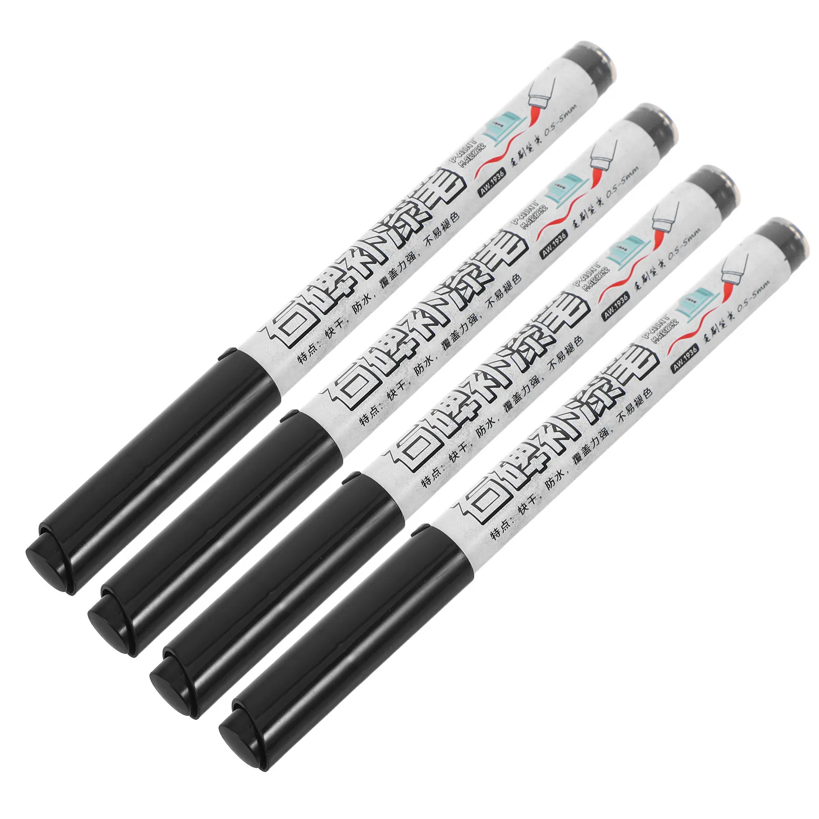 4Pcs Tombstone Paint Markers Waterproof Oil Based Fine Tip Black Marker Quick Dry for Gravestone Lettering Rock Painting Ceramic
4Pcs Tombstone Paint Markers Waterproof Oil Based Fine Tip Black Marker Quick Dry for Gravestone Lettering Rock Painting Ceramic