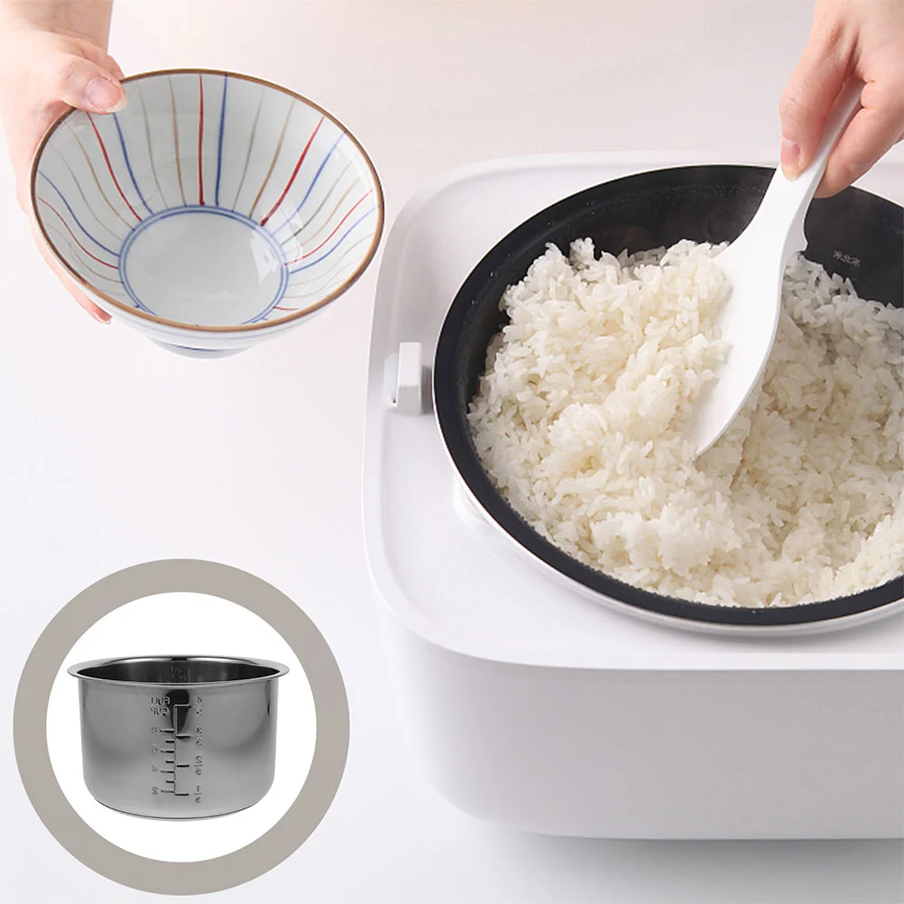Pots and Bowls Rice Cooker Liner Electric Griddle Steel Inner Stainless Cooking
Pots and Bowls Rice Cooker Liner Electric Griddle Steel Inner Stainless Cooking