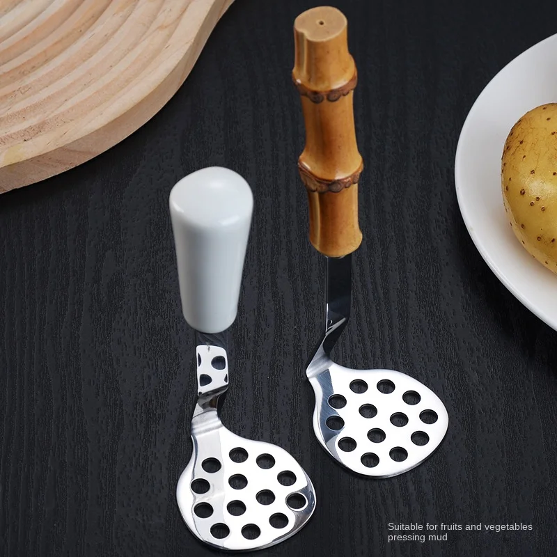 1PC Stainless Steel Mashed Potato Press, Kitchen Supplies, Garlic Press, Small Tool
1PC Stainless Steel Mashed Potato Press, Kitchen Supplies, Garlic Press, Small Tool