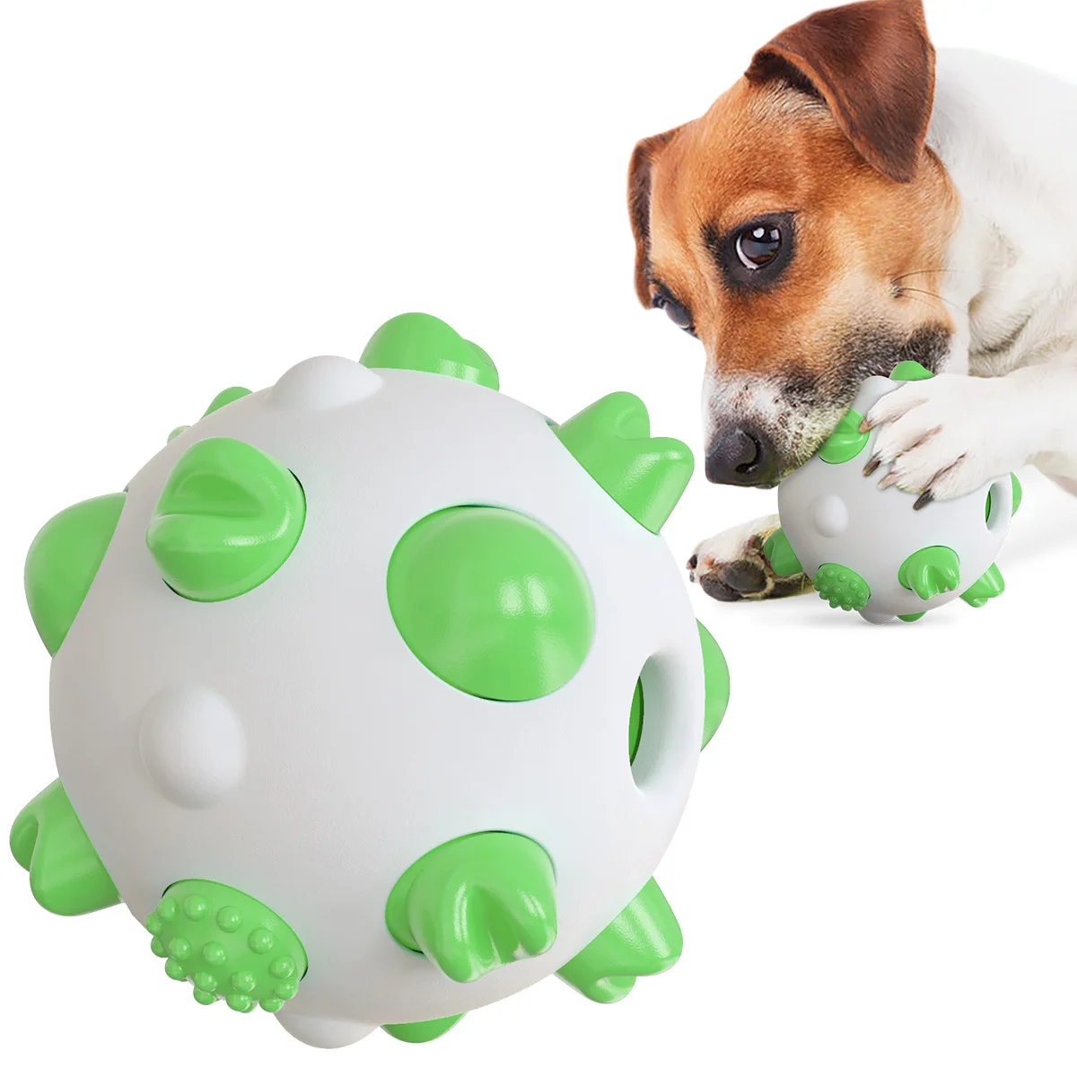 Dog teething ball dog toothbrush training interactive ball toys outdoor interactive sturdy bite-resistant multi-color optional
Dog teething ball dog toothbrush training interactive ball toys outdoor interactive sturdy bite-resistant multi-color optional
