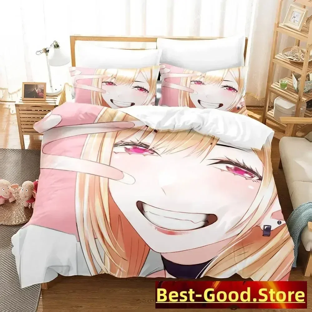 Marin Kitagawa Bedding Set Single Twin Full Queen King Size Bed Set Adult Kid Bedroom Duvetcover Sets Anime parure de lit Bed
Marin Kitagawa Bedding Set Single Twin Full Queen King Size Bed Set Adult Kid Bedroom Duvetcover Sets Anime parure de lit Bed