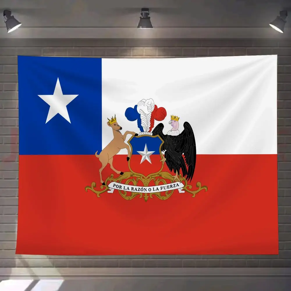 Chile President Standard Ensign Tapestry Custom Living Bedroom Party Dormitory Interior Wall Bohemian Decoration Attached Clip
Chile President Standard Ensign Tapestry Custom Living Bedroom Party Dormitory Interior Wall Bohemian Decoration Attached Clip