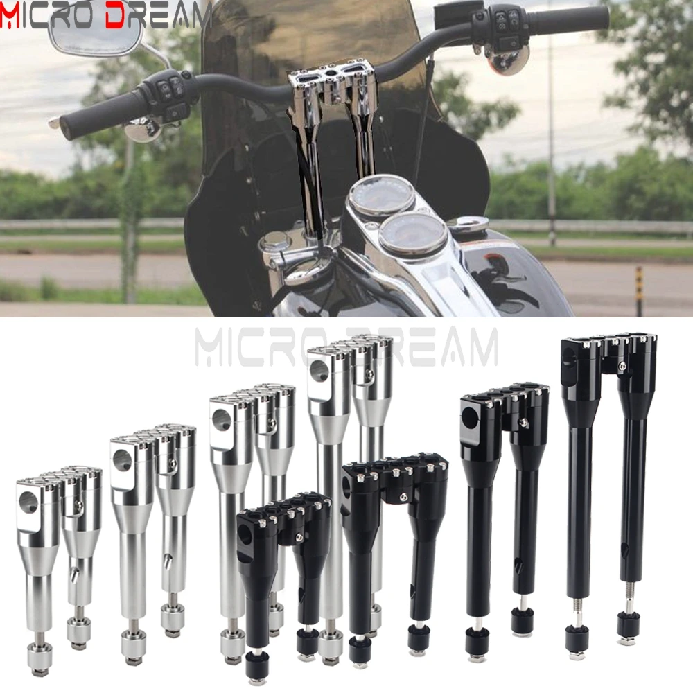 For Harley FLFB FLFBS FLSL FXBB FXBR FXBRS FXDRS FXFB FXFBS FXLR FXLRS FXLRS 6-12"Motorcycle Straight Handlebar Risers Kit 18-Up
For Harley FLFB FLFBS FLSL FXBB FXBR FXBRS FXDRS FXFB FXFBS FXLR FXLRS FXLRS 6-12"Motorcycle Straight Handlebar Risers Kit 18-Up