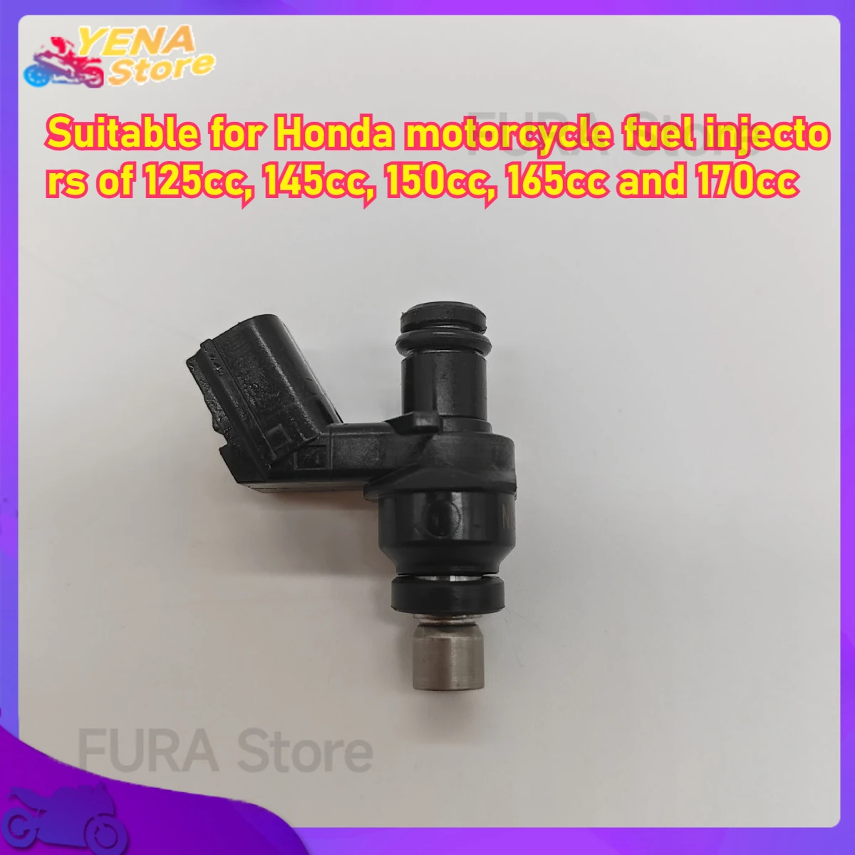 Motorcycle parts are suitable for fuel injectors of Honda motorcycles with 125cc, 145cc, 150cc, 165cc and 170cc
Motorcycle parts are suitable for fuel injectors of Honda motorcycles with 125cc, 145cc, 150cc, 165cc and 170cc