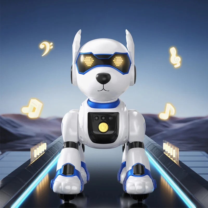 JJRC intelligent interactive programming remote control machine dog touch gesture sensing children's voice puzzle toy
JJRC intelligent interactive programming remote control machine dog touch gesture sensing children's voice puzzle toy