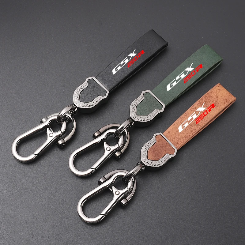 High-grade leather, ultra-clear printing, high-grade key chain keychain for SUZUKI GSX 250R motorbike accessories
High-grade leather, ultra-clear printing, high-grade key chain keychain for SUZUKI GSX 250R motorbike accessories