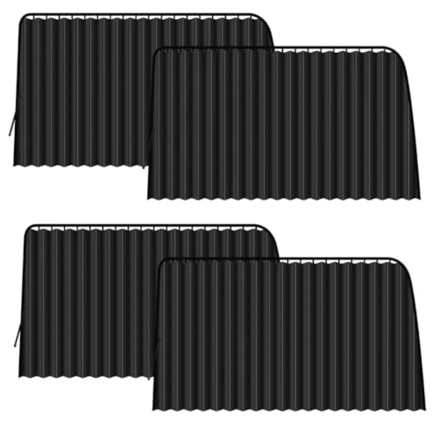 Car Window Shades - 4 PCS 29.1 * 18.8 Inch Car Window Covers 99% UV Glare Protection Car Curtains Keep Cooler Magnetic Side Win
Car Window Shades - 4 PCS 29.1 * 18.8 Inch Car Window Covers 99% UV Glare Protection Car Curtains Keep Cooler Magnetic Side Win
