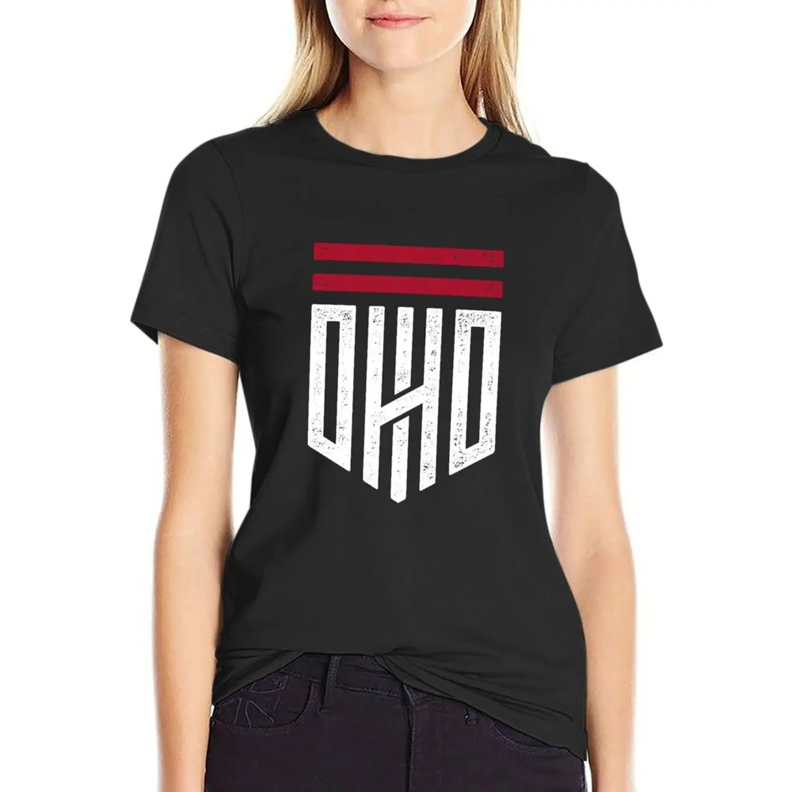 Ohio Shield T-Shirt quick-drying plus sizes Short sleeve tee summer clothes Woman T-shirts
Ohio Shield T-Shirt quick-drying plus sizes Short sleeve tee summer clothes Woman T-shirts