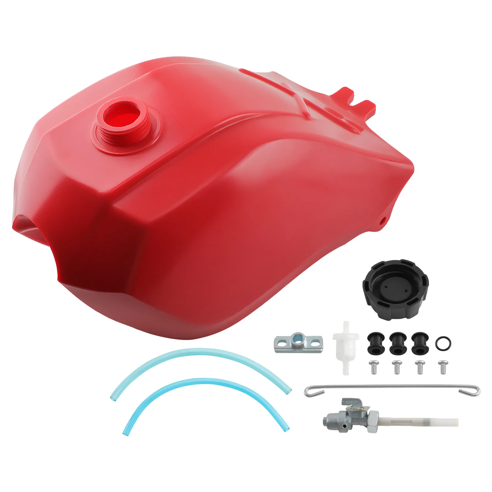 Gas Fuel Tank w/ Cap & Petcock Kit for Honda ATC250ES Big Red 250 1985 1986 1987 Fuel Tank w/ Petcock & Cap Kit FT49050
Gas Fuel Tank w/ Cap & Petcock Kit for Honda ATC250ES Big Red 250 1985 1986 1987 Fuel Tank w/ Petcock & Cap Kit FT49050
