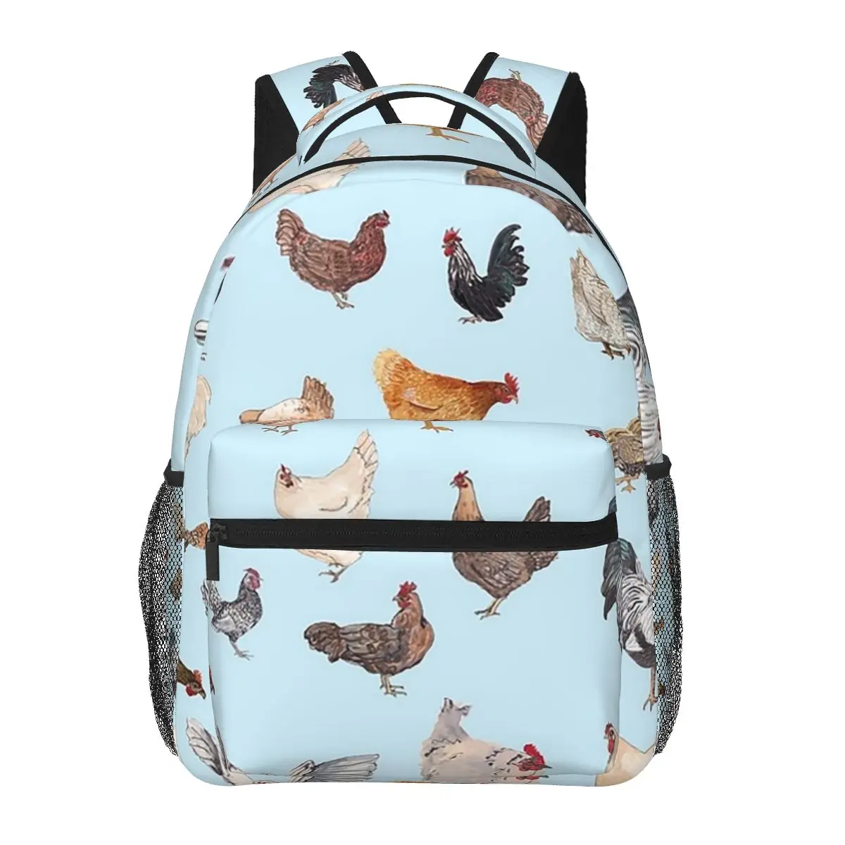 Chicken Happy Backpacks Boys Girls Bookbag Students School Bags Cartoon Laptop Rucksack Shoulder Bag Large Capacity
Chicken Happy Backpacks Boys Girls Bookbag Students School Bags Cartoon Laptop Rucksack Shoulder Bag Large Capacity