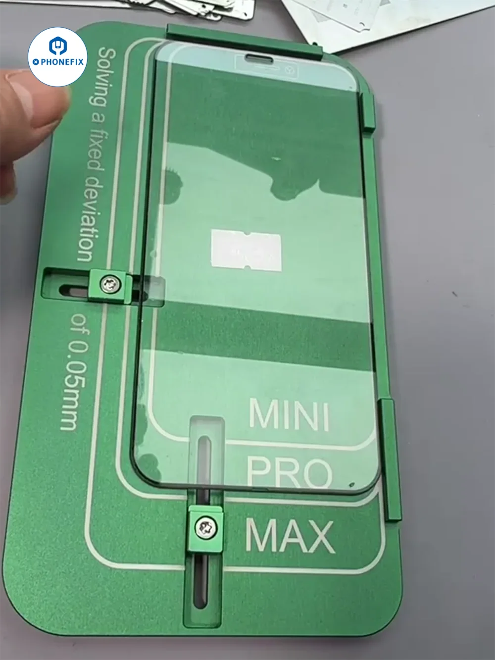 M.Y Universal Frame Mount Lamination Jig for iPhone 12-17 Pro Max/ Mini Touch Screen and Bracket Bonding Location Repair Tools
M.Y Universal Frame Mount Lamination Jig for iPhone 12-17 Pro Max/ Mini Touch Screen and Bracket Bonding Location Repair Tools