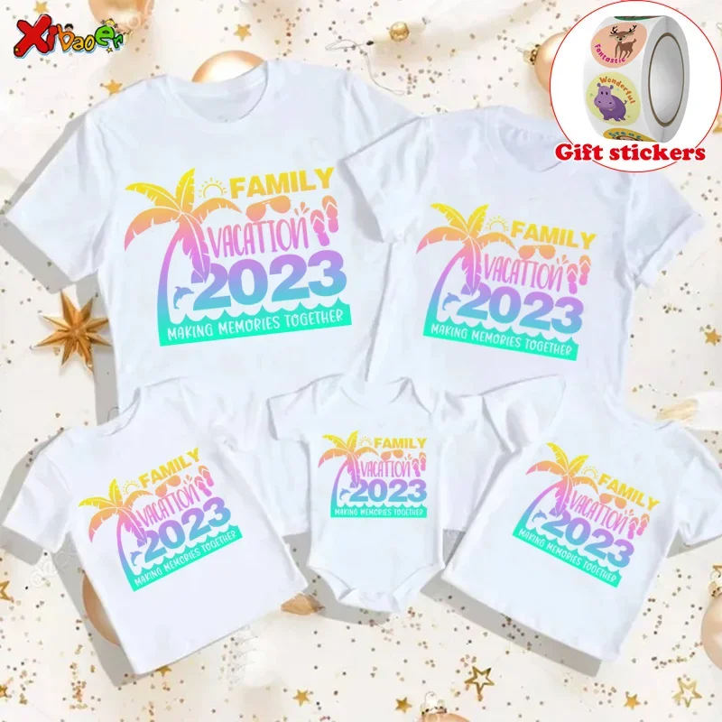 Family T Shirt Birthday Personalized Name TShirt Family Matching Outfits Kids Daddy Mommy T-shirt Give Away Children's Stickers
Family T Shirt Birthday Personalized Name TShirt Family Matching Outfits Kids Daddy Mommy T-shirt Give Away Children's Stickers