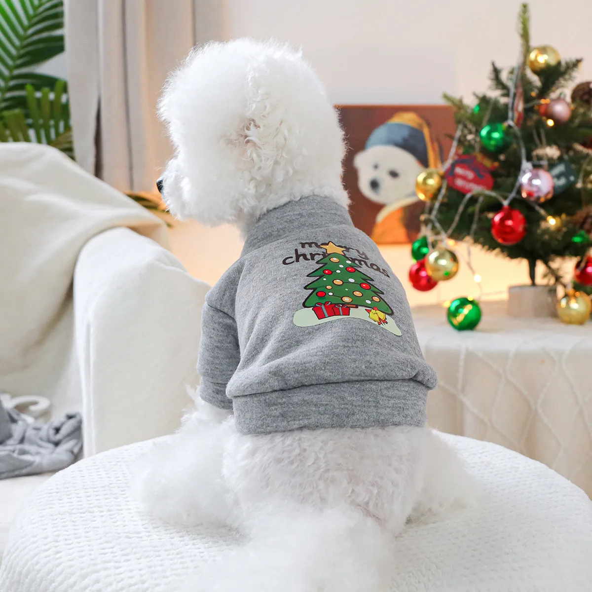 Christmas Pullovers Gray Hoodies Clothes For Small Dogs Chihuahua Yorkie Dog Clothes Costumes Long Sleeve Sweatshirt Clothing XS
Christmas Pullovers Gray Hoodies Clothes For Small Dogs Chihuahua Yorkie Dog Clothes Costumes Long Sleeve Sweatshirt Clothing XS