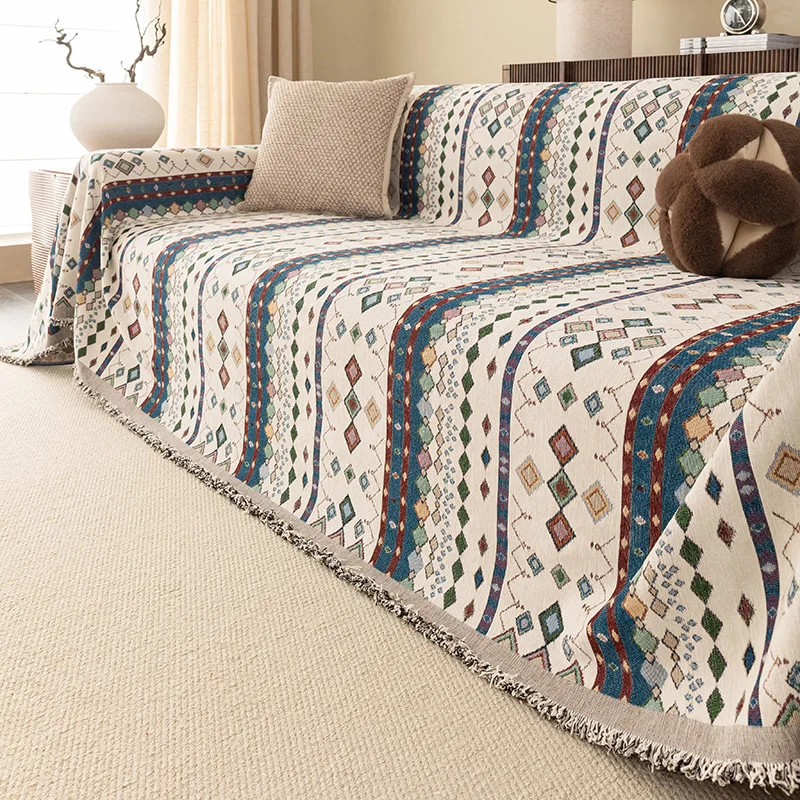 Boho Chenille Jacquard Sofa Cover All-Seasons Universal Comfortable Anti-Slip All-Inclusive Sofa Covers Multifunctional Blankets
Boho Chenille Jacquard Sofa Cover All-Seasons Universal Comfortable Anti-Slip All-Inclusive Sofa Covers Multifunctional Blankets