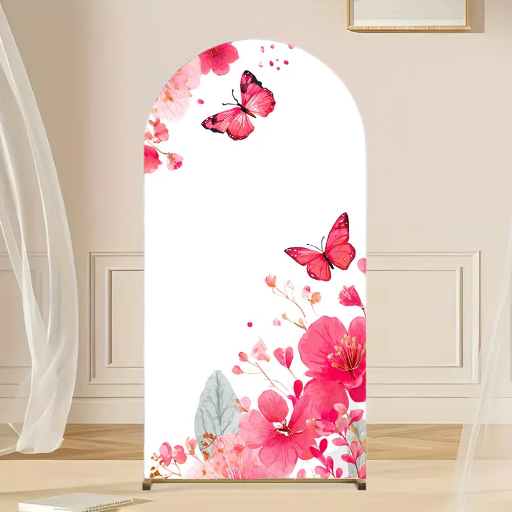 2-Sided Custom Colouer Butterfly Watercolor Girls Birthday Party Baby Shower Covers Chiara Arch Background Decor Backdrop
2-Sided Custom Colouer Butterfly Watercolor Girls Birthday Party Baby Shower Covers Chiara Arch Background Decor Backdrop