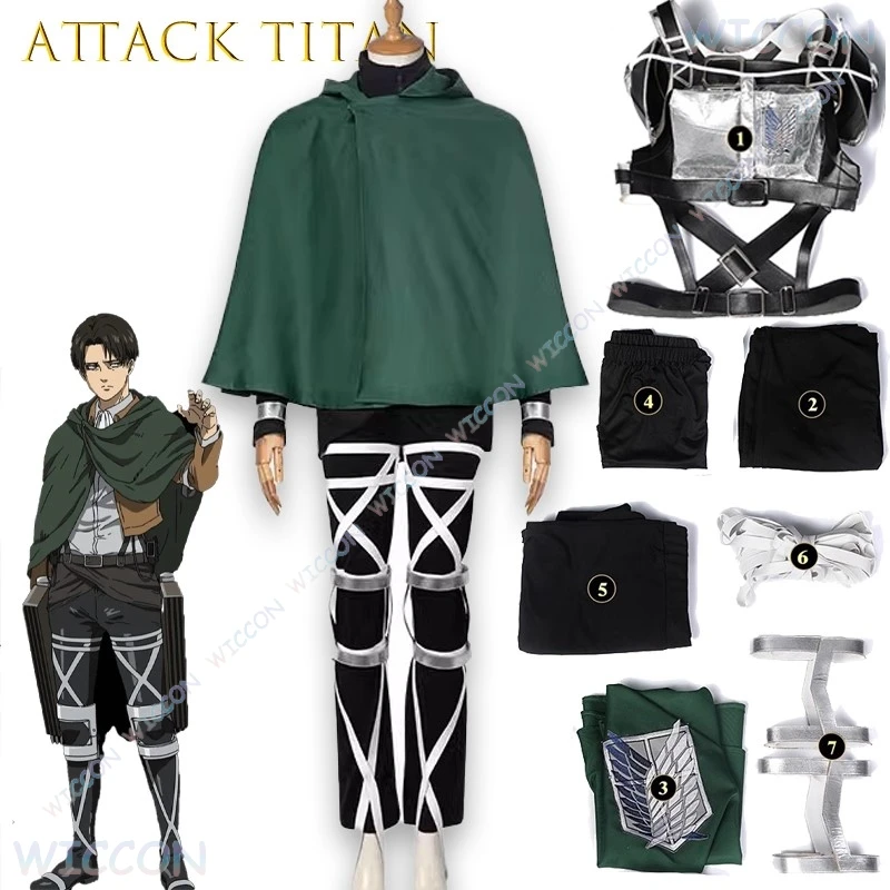 Atta ckTian Final Season Part 4 Cosplay Costume Full Set Official Anime Accurate Outfit with Jacket Boots Halloween Convention
Atta ckTian Final Season Part 4 Cosplay Costume Full Set Official Anime Accurate Outfit with Jacket Boots Halloween Convention