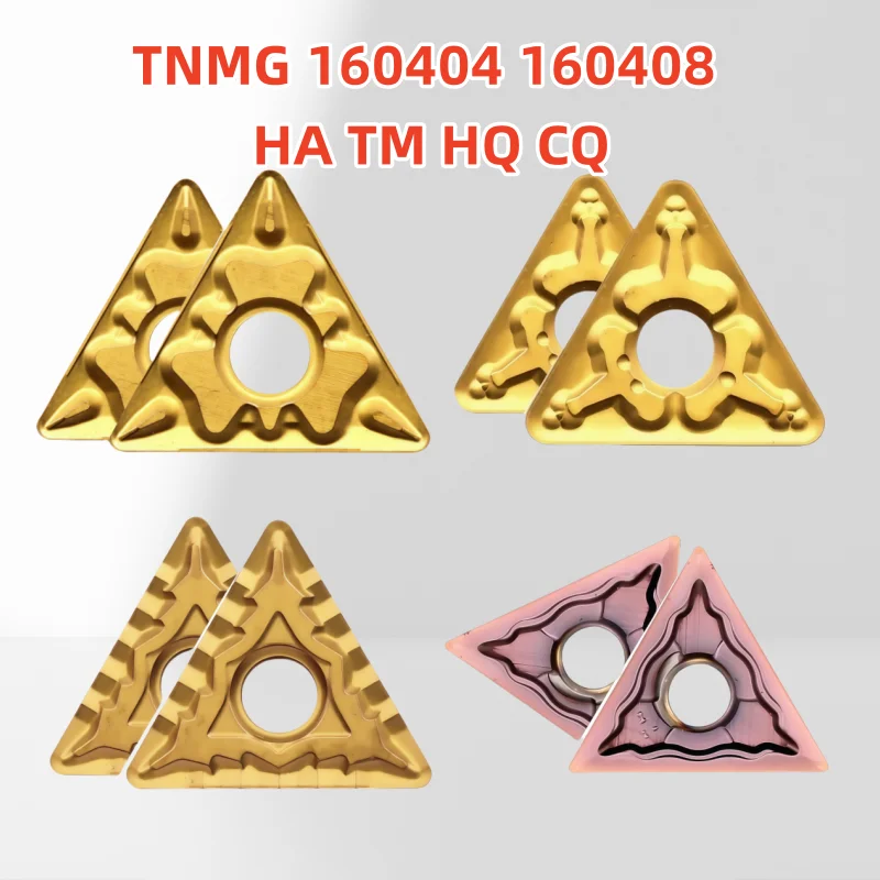 10pcs TNMG 160404 160408 HA TM HQ CQ Turning Inserts Tool Carbide Blades CNC Lathe Machine Cutter for Metal Stainless Steel
10pcs TNMG 160404 160408 HA TM HQ CQ Turning Inserts Tool Carbide Blades CNC Lathe Machine Cutter for Metal Stainless Steel