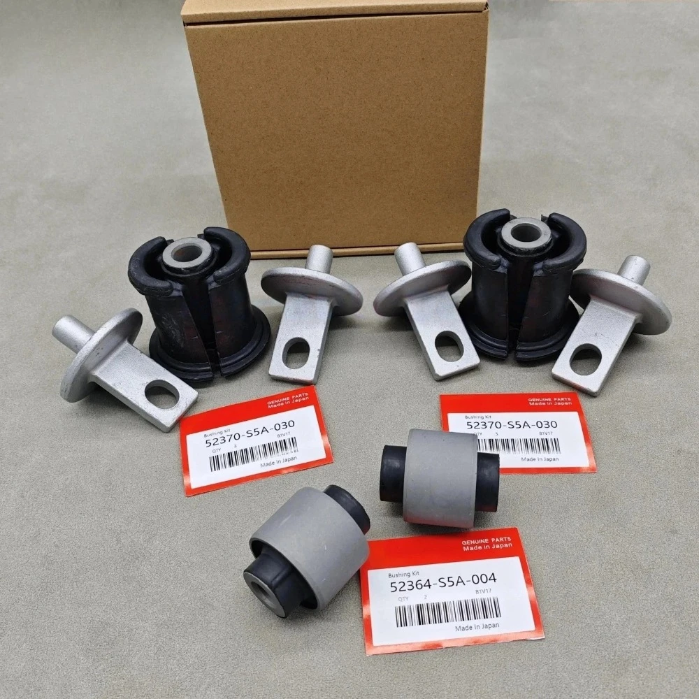 High quality New For 52370-S5A-030 52364-S5A-004 Rear Control Trailing Arm Axle Bushes Bushings For 02-06 Honda CR-V
High quality New For 52370-S5A-030 52364-S5A-004 Rear Control Trailing Arm Axle Bushes Bushings For 02-06 Honda CR-V
