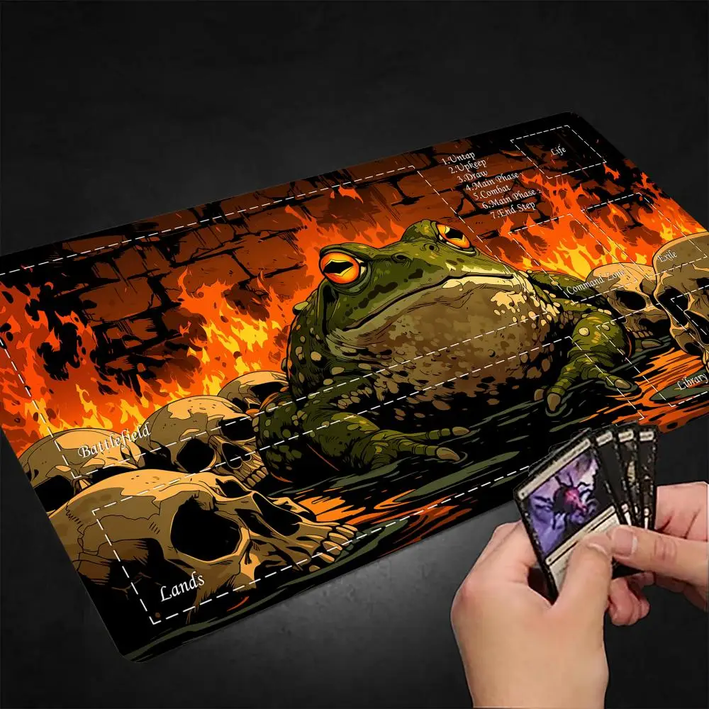 Stunning giant toad MTG Playmat Magic Card Mat with Stitched Edge Non-Slip Durable Tabletop playmat Board Game Mat for TCG
Stunning giant toad MTG Playmat Magic Card Mat with Stitched Edge Non-Slip Durable Tabletop playmat Board Game Mat for TCG