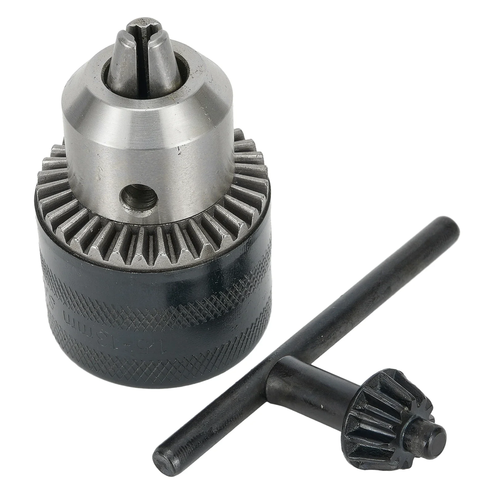 5/64 to 1/2 Drill Chuck Tool with MT2 For Morse Taper Arbor and For Lathe Key for Small For Lathe Applications
5/64 to 1/2 Drill Chuck Tool with MT2 For Morse Taper Arbor and For Lathe Key for Small For Lathe Applications