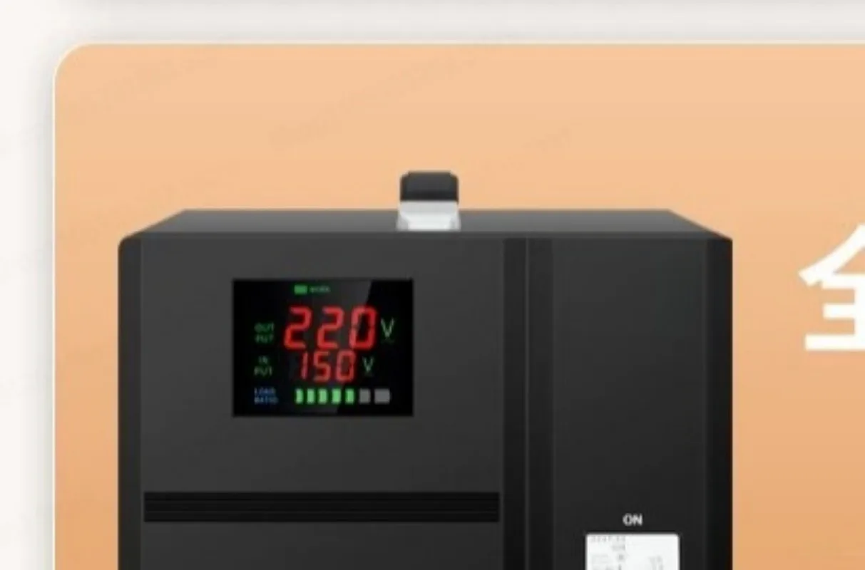 5KVA Fully Automatic Home Voltage Stabilizer 220V High Power AC Regulator for AC Refrigerator
5KVA Fully Automatic Home Voltage Stabilizer 220V High Power AC Regulator for AC Refrigerator
