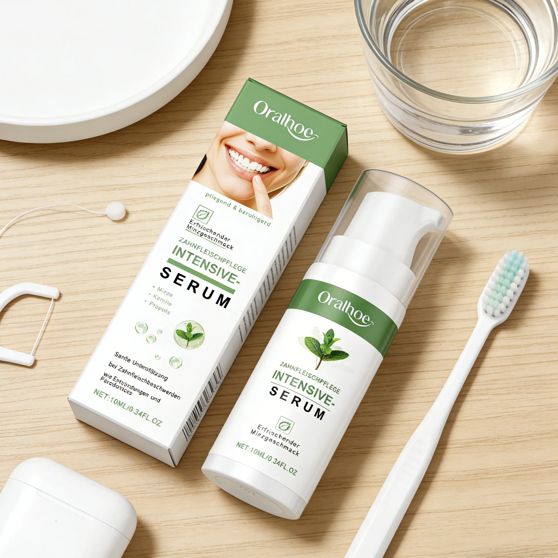 Gingival Soothing Essence Gingival Redness Swelling Bleeding Pain Treatment Reduce Inflammation Oral Hygiene Gum Repairing Serum
Gingival Soothing Essence Gingival Redness Swelling Bleeding Pain Treatment Reduce Inflammation Oral Hygiene Gum Repairing Serum