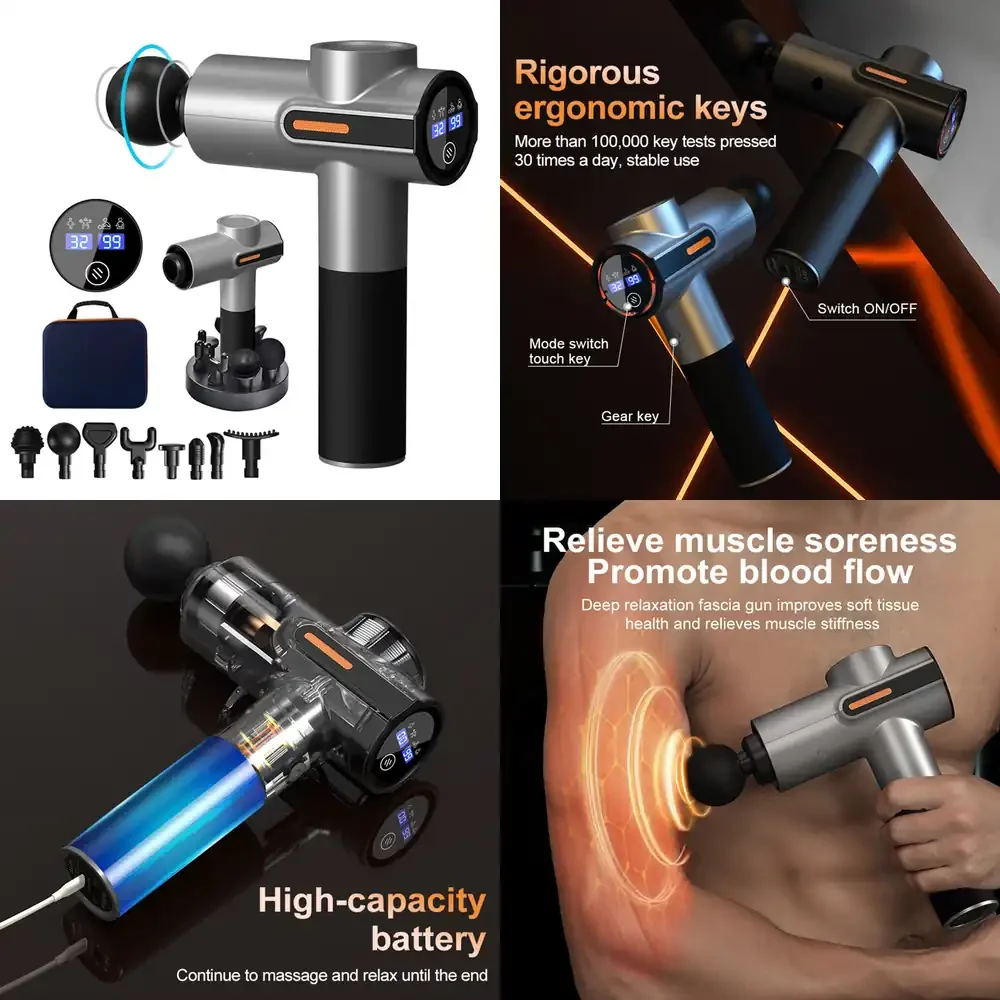 Professional Deep Muscle Massage for Cross Border Fitness and Neck Relaxation Fascia Release Vibrating
Professional Deep Muscle Massage for Cross Border Fitness and Neck Relaxation Fascia Release Vibrating