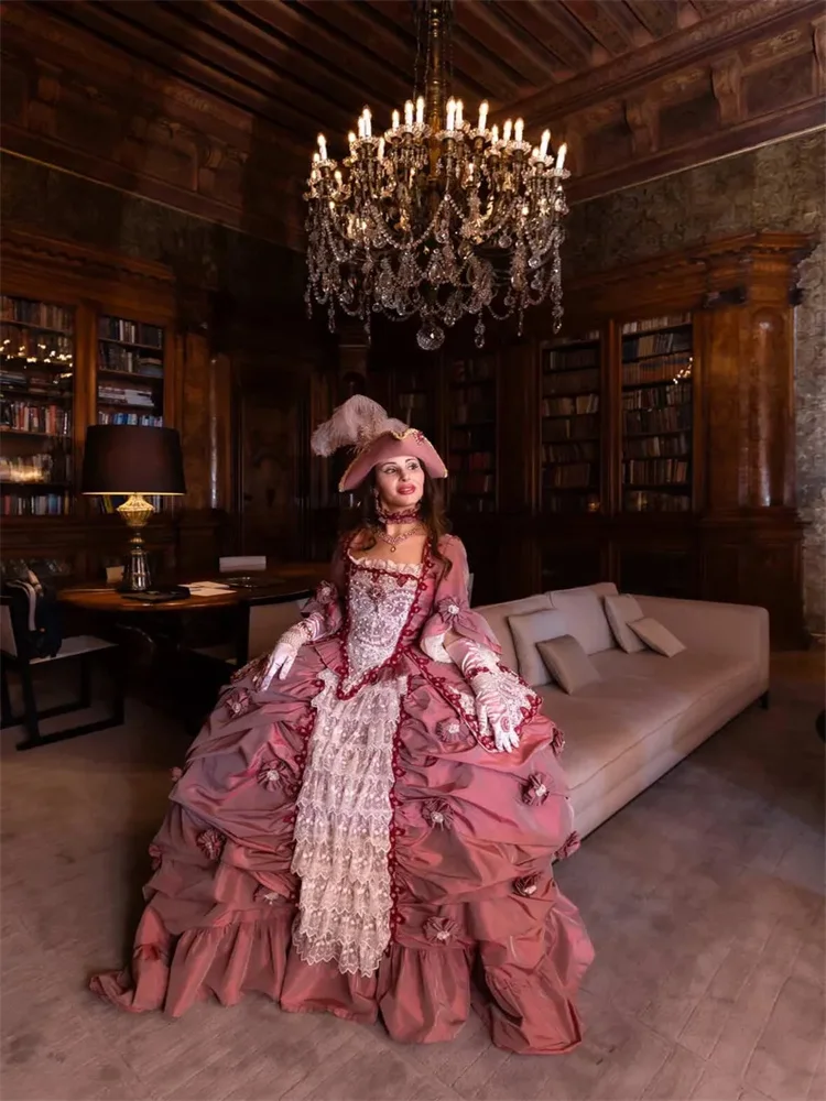 18th Century Baroque Rococo Costume Queen Marie Antoinette French Royal Queen Venice Masquerade Carnival Ball Gown
18th Century Baroque Rococo Costume Queen Marie Antoinette French Royal Queen Venice Masquerade Carnival Ball Gown