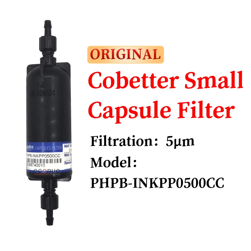 Cobetter Ink Filter PHPB-INKPP0500CC 5μ Corrosion Resistant For Eco Solvent Water Based Inkjet Printer 
Cobetter Ink Filter PHPB-INKPP0500CC 5μ Corrosion Resistant For Eco Solvent Water Based Inkjet Printer