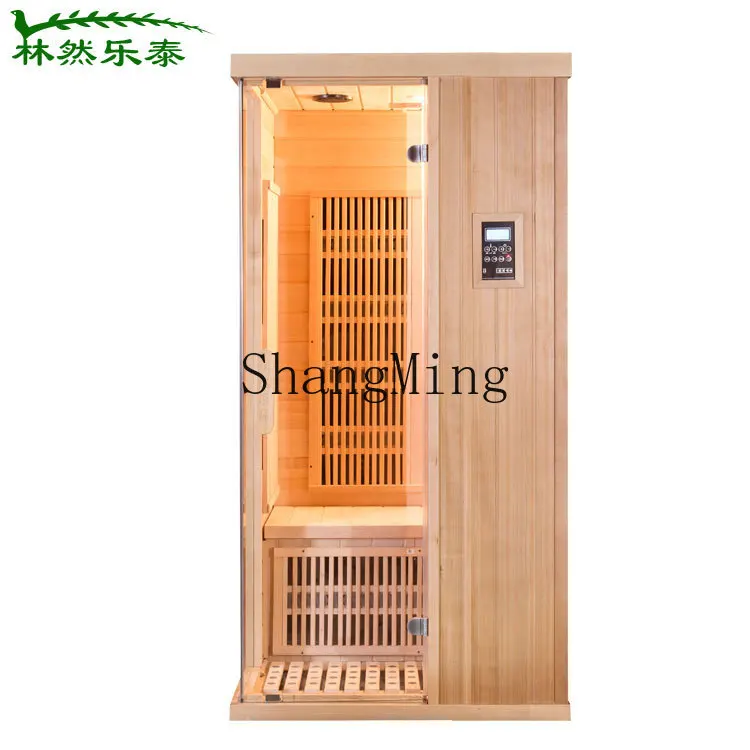 HJ far infrared physiotherapy dry evaporation sweat detoxification Bianshi household solid wood steam room
HJ far infrared physiotherapy dry evaporation sweat detoxification Bianshi household solid wood steam room