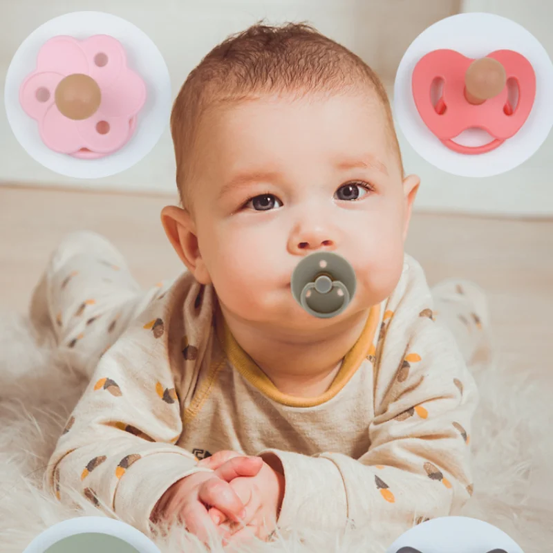 2PCS Daily and Nighttime Baby Pacifier Food Grade Null Newborn Soother Solid Color Nipple for Beby Food Grade Silicone
2PCS Daily and Nighttime Baby Pacifier Food Grade Null Newborn Soother Solid Color Nipple for Beby Food Grade Silicone
