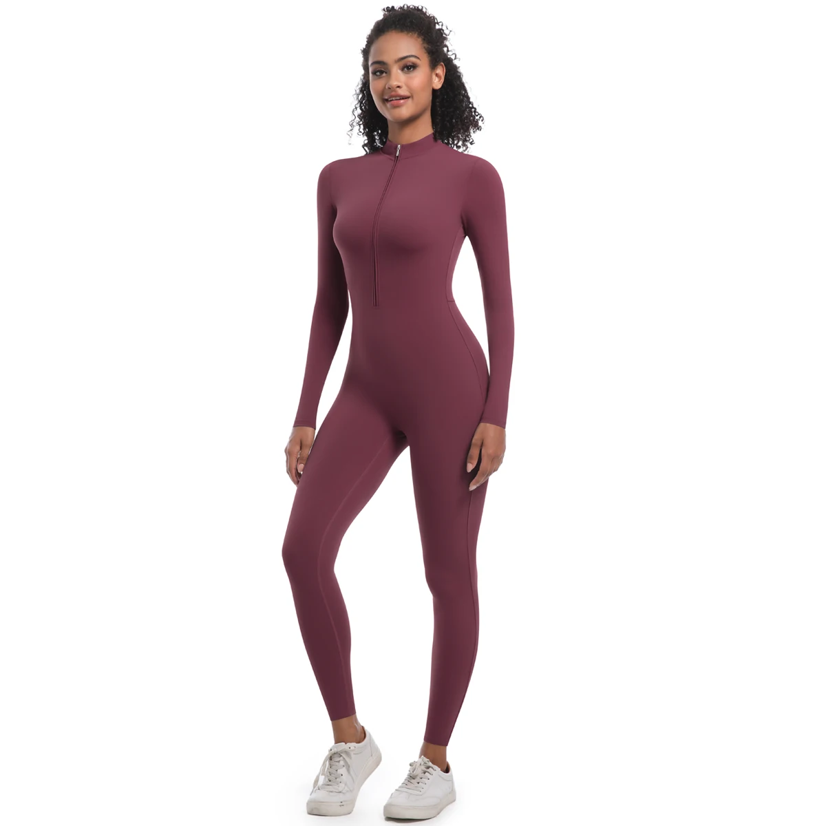 Yoga Jumpsuit Women Seamless Sports Zipper Jumpsuit Set Gym Long Sleeve Fitness Suit Elastic Gym Workout Bodysuit Athletic Wear
Yoga Jumpsuit Women Seamless Sports Zipper Jumpsuit Set Gym Long Sleeve Fitness Suit Elastic Gym Workout Bodysuit Athletic Wear