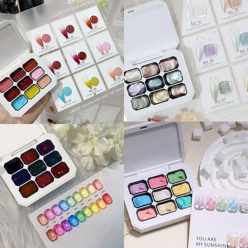 9 Colors/1 Group Pat Painting Gel Nail High Saturation Spring Summer 4 In 1 Used For Gradient Nail Stamping Pattern Pat Gel
9 Colors/1 Group Pat Painting Gel Nail High Saturation Spring Summer 4 In 1 Used For Gradient Nail Stamping Pattern Pat Gel